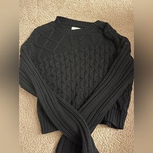 Black Aeropostale Sweater - Size: Small